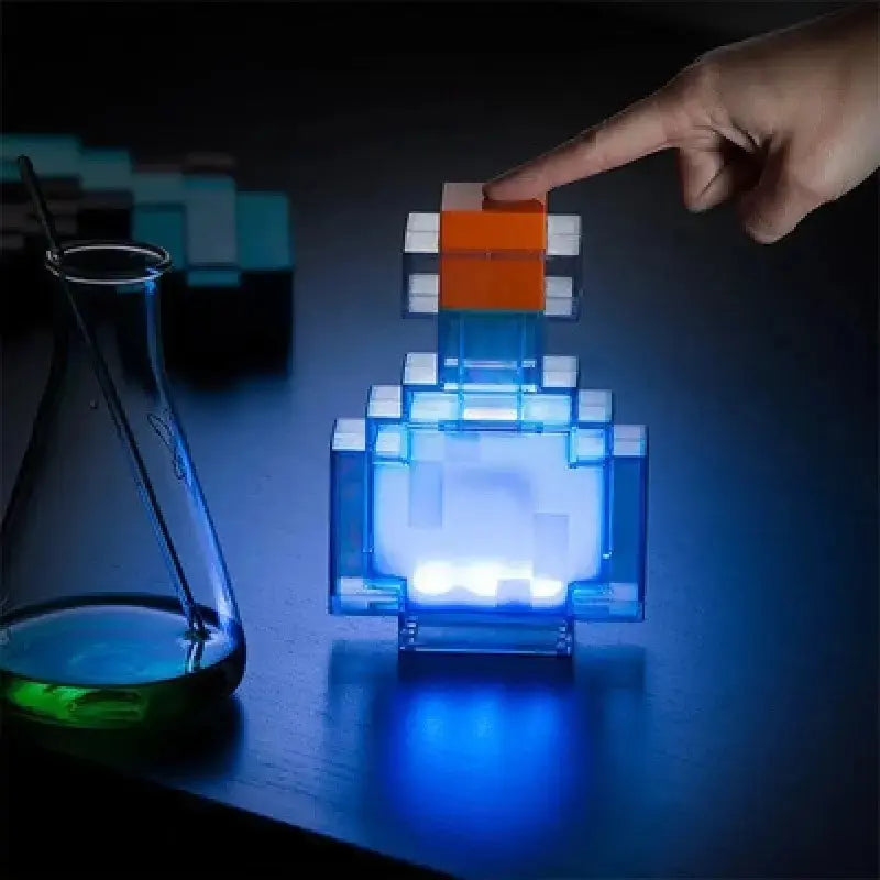 Flerfärgad Miner's Potion LED färgskiftande lampa