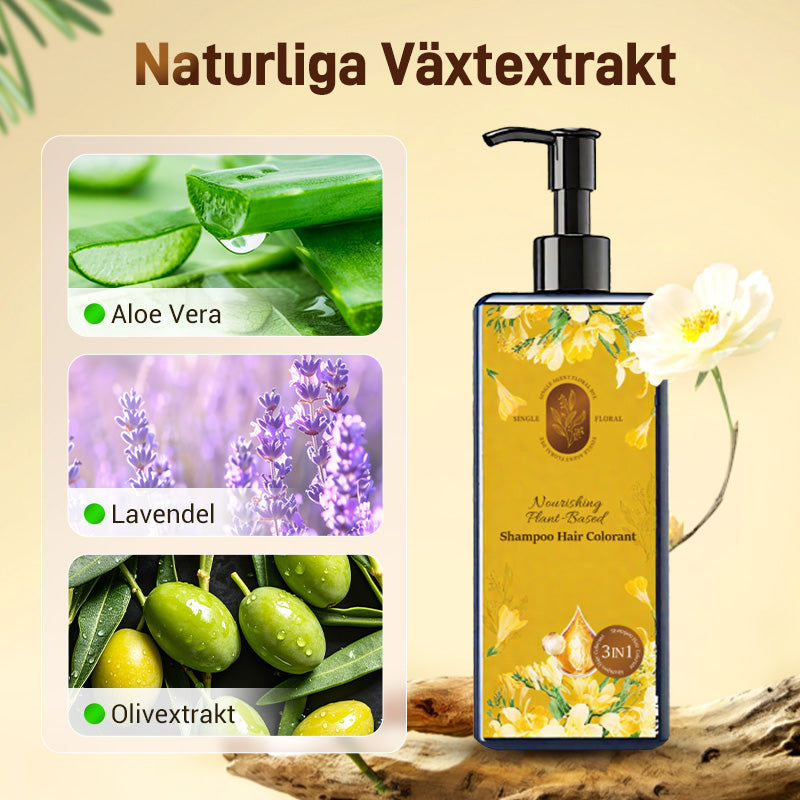Vårdande växtbaserad hårfärg