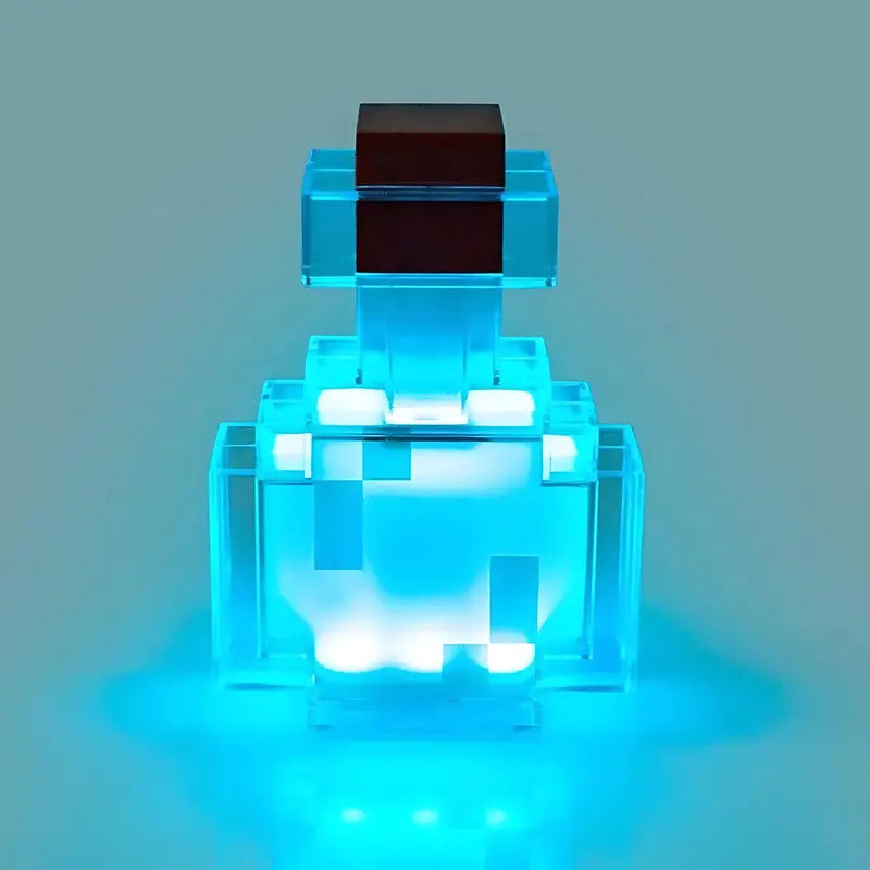 Flerfärgad Miner's Potion LED färgskiftande lampa