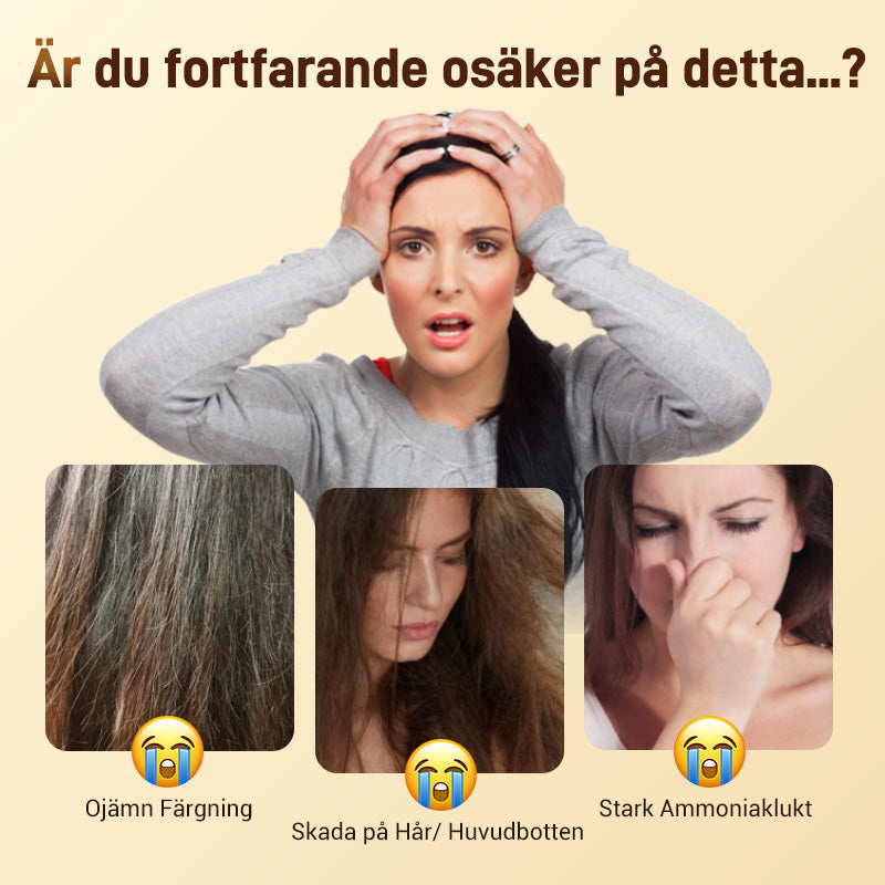 Vårdande växtbaserad hårfärg