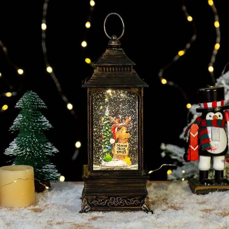 Christmas Snow Music Box