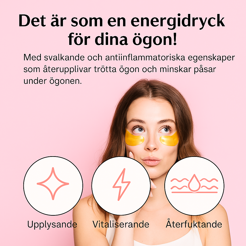 ögonmask för att ta bort mörka ringar