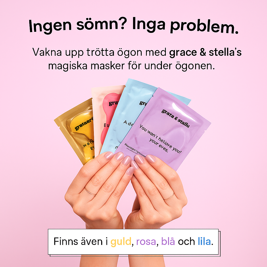 ögonmask för att ta bort mörka ringar
