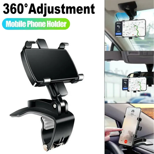 360 graders biltelefonhållare