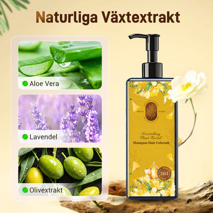 Vårdande växtbaserad hårfärg