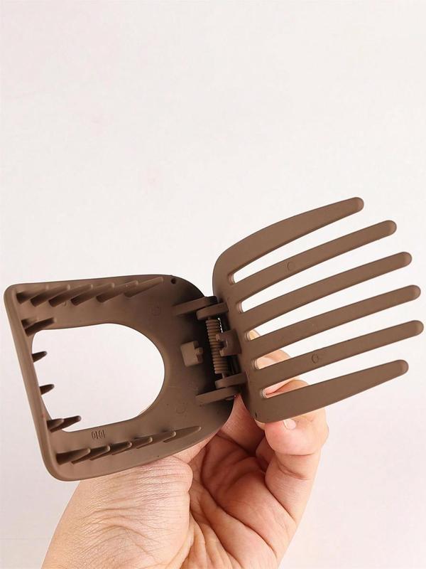 Enfärgade hårklämmor – 1 set (4 stycken)