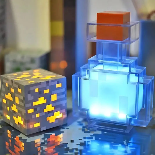 Flerfärgad Miner's Potion LED färgskiftande lampa