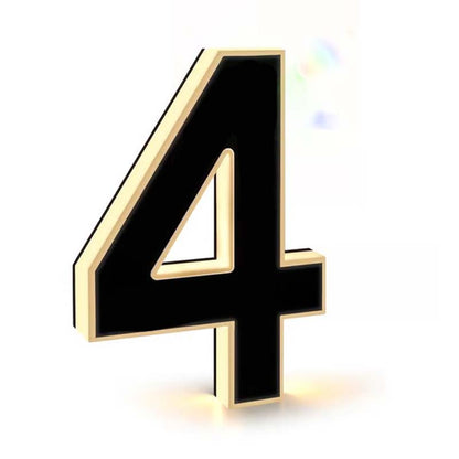 Vattentäta LED-husnummer för utomhusbruk