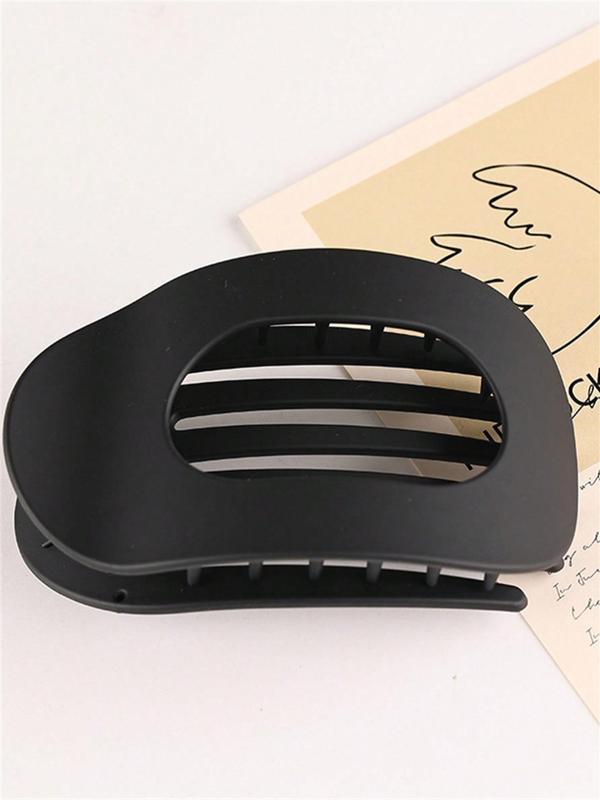 Enfärgade hårklämmor – 1 set (4 stycken)