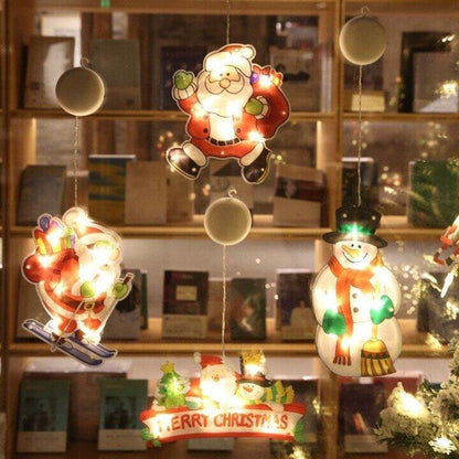 Jul-fönster hänglampa