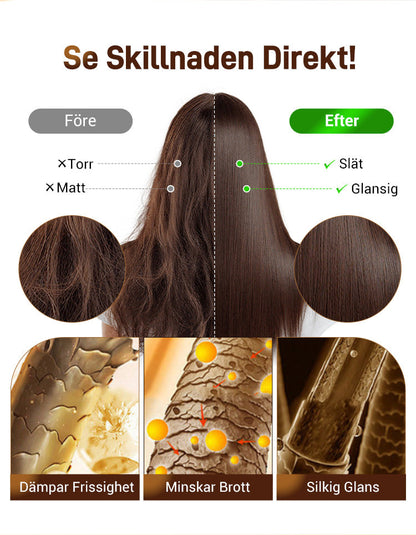 Vårdande växtbaserad hårfärg