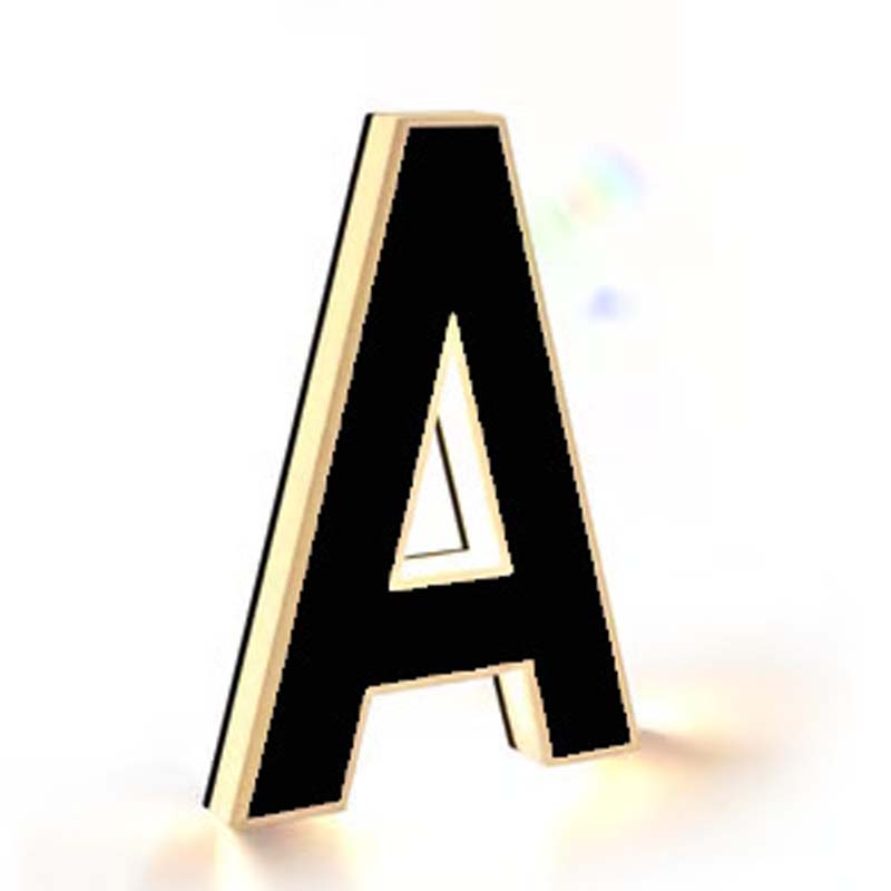 Vattentäta LED-husnummer för utomhusbruk