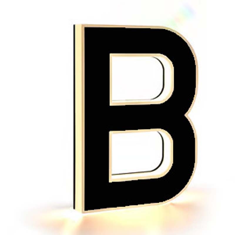 Vattentäta LED-husnummer för utomhusbruk