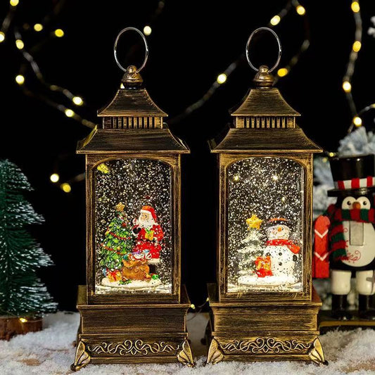 Christmas Snow Music Box